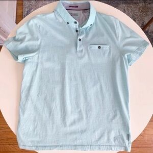 Ted Baker Slim Fit Cotton Pocket Polo Men’s XL/L